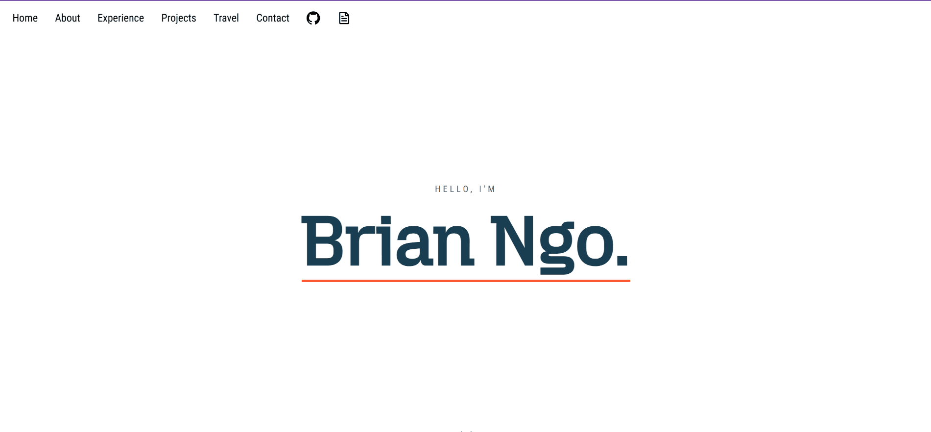 Personal Website